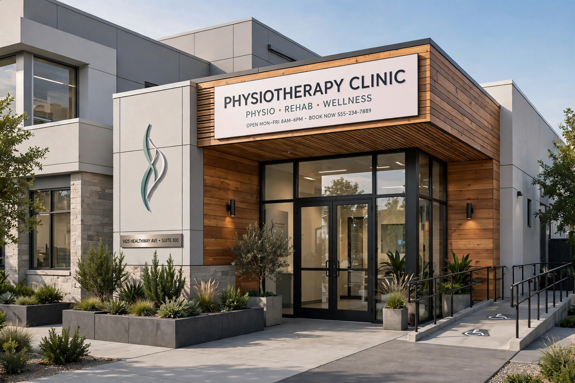 Temporary stand-in photo: clinic exterior