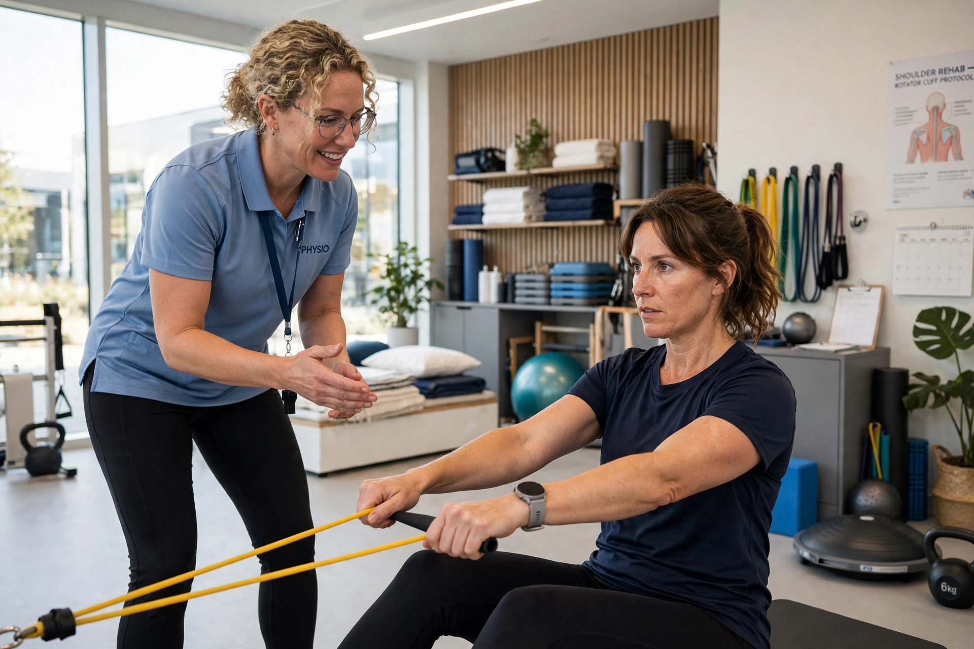 Temporary stand-in photo: exercise rehabilitation