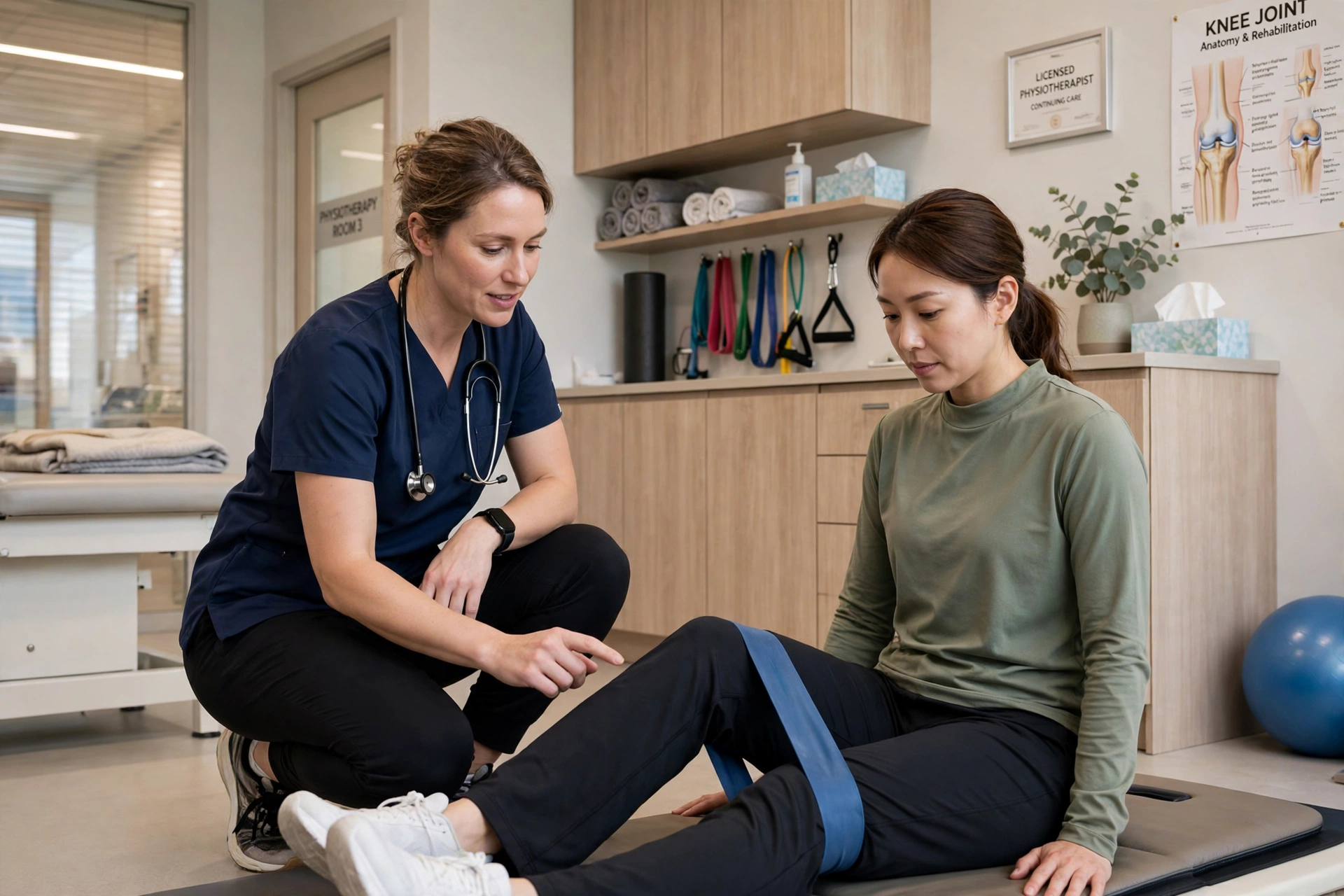 Knee rehabilitation exercises for arthritis