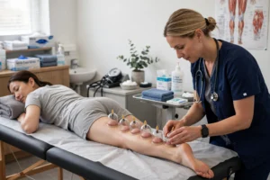 Cupping Therapy at Eliva Physiotherapy And Rehabilitation Center